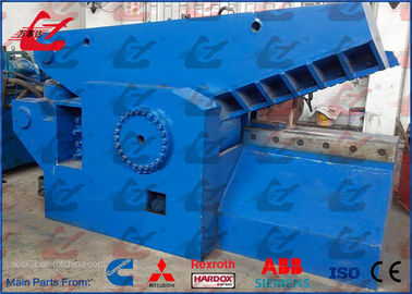 Meccanismo efficace dell'alligatore della taglierina della ferraglia della forza di taglio, macchina di taglio d'acciaio del residuo 18.5kW