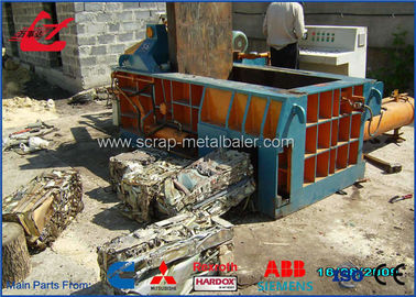 44kW Motor Copper Baler Scrap Processing Equipment , 5 Tons / H Scrap Bundling Machine