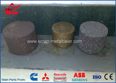 Metal le macchine di produzione di bricchetti per i chip di alluminio della segatura/metallo della stampa/segatura del rame