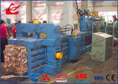comprare Macchina d'imballaggio idraulica della pressa per balle della carta da giornale di scarto, pressa per balle orizzontale del cartone 22kw online manufacture