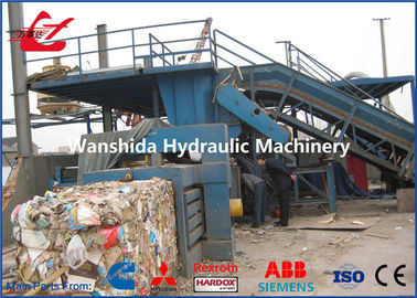 comprare Motore a macchina d'imballaggio orizzontale della forza 125Ton 37kW della carta straccia di WANSHIDA online manufacture
