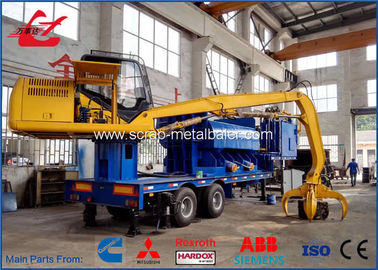 comprare Compattatore portatile 86kW del metallo di metallo del rimorchio del residuo del registratore automatico idraulico della pressa per balle online manufacture
