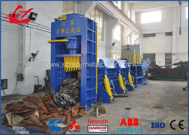 qualità  Customized Waste Car Metal Shear Baler For Waste Car Recycling Yards 5000mm Length Press Chamber fabbrica