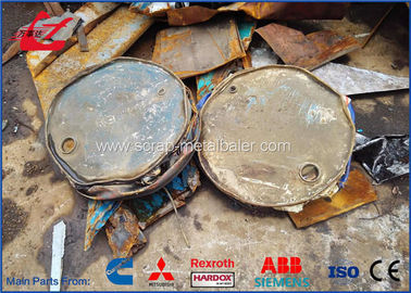 comprare Forza di spinta d'acciaio idraulica del frantoio a tamburo del residuo 210L 250 KN una garanzia di anno online manufacture