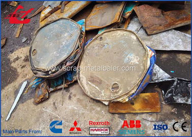 comprare Presse per balle idraulica del compattatore del fusto metallico dimensione del contenitore di compressa di 790 x di 790 x di 1060mm online manufacture