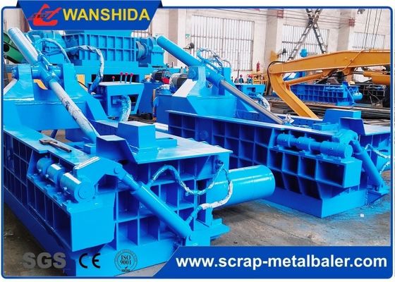 comprare 1600 kN PLC idraulica di scarto di metallo con controllo per scarto di acciaio e alluminio 400×400 mm online manufacture