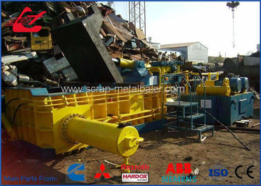 Top Turn Out Hydraulic Metal Scrap Baler Press Machine per metallo rame alluminio acciaio scarto cantiere di riciclaggio