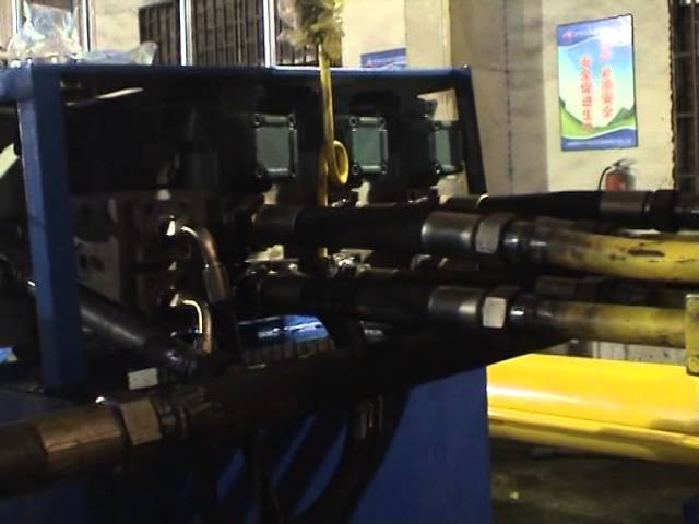 250 Ton Scrap Metal Baler Push Out For Metal Copper Aluminum Steel