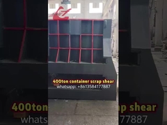 400 tonnellate di contenitori idraulici automatici per lo scarto di metallo