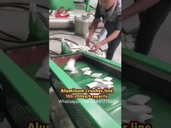 Linea di separazione per frantoio alluminio