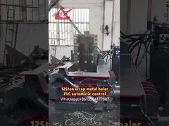 WANSHIDA Compattatore idraulico di scarti di metallo per la compressione di scarti di metallo tipo PLC