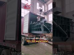 Y83-160 Presso idraulica per metalli: Massimizza i tuoi profitti dai rottami