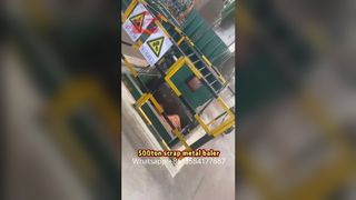 Pressa per rottami metallici da 500 tonnellate per pressatura di trucioli di rame in balle ad alta densità